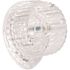 MOEN Posi-Temp Knob Handle Kit with White and Chrome Insert