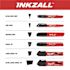 Milwaukee INKZALL Black Fine Point Jobsite Permanent Marker (4-Pack)