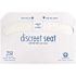 Discreet Seat White Half-Fold Toilet Seat Covers (250 Sheets per Pack 20-Packs per Case)