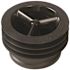 Mifab MI-GARD SERIES INLINE FLOOR DRAIN TRAP SEAL WITH UV-RESISTANT ABS PLASTIC FRAME, 3 IN.
