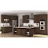 Hampton Bay Hampton 15 in. W x 12 in. D x 30 in. H Assembled Wall Kitchen Cabinet in Cognac