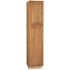 Hampton Bay Hampton 18 in. W x 24 in. D x 84 H Assembled Pantry Kitchen Cabinet in Medium Oak