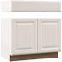 Hampton Bay Hampton 36 in. W x 24 in. D x 34.5 in. H Assembled Accessible Sink Base Cabinet in Satin White