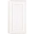 Hampton Bay Hampton 15 in. W x 12 in. D x 30 in. H Assembled Wall Kitchen Cabinet in Satin White