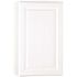Hampton Bay Hampton 18 in. W x 12 in. D x 30 in. H Assembled Wall Kitchen Cabinet in Satin White