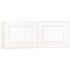 Hampton Bay Hampton 30 in. W x 12 in. D x 18 in. H Assembled Wall Bridge Kitchen Cabinet in Satin White
