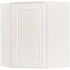 Hampton Bay Hampton 24 in. W x 12 in. D x 30 in. H Assembled Diagonal Corner Wall Kitchen Cabinet in Satin White