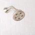 Speakman 3-Spray 4.5 in. Single Wall Mount Fixed Adjustable Shower Head in Brushed Nickel