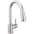CLEVELAND FAUCET GROUP Edgestone Single-Handle Pull-Down Sprayer Kitchen Faucet in Chrome