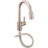 CLEVELAND FAUCET GROUP Edgestone Single-Handle Pull-Down Sprayer Kitchen Faucet in Classic Stainless