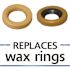 Korky Wax Free Toilet Seal Kit