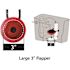 Korky Genuine TOTO 3 in.Universal, Adjustable Toilet Tank Flapper with Stainless Steel Chain