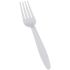 PrimeSource White X-Heavy Inner-Boxed Polystyrene Fork (1,000 per Case)