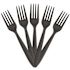 LEGION HEAVY-WEIGHT FORK, EBONY, BULK PACKED, 1,000 PER CASE