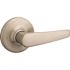 Kwikset Delta Satin Nickel Passage Door Handle for Hall or Closet with Microban Technology