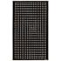 M+A Matting Comfort Flow 34 in. x 56 in. Black Anti-Fatigue Mat