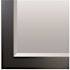 American Pride 24 X 30" Decorative Framed Beveled Mirror - 3" Satin Black