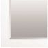 American Pride 24 X 30" Decorative Framed Beveled Mirror - 3" White