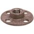1-1/4 in. Black Malleable Floor Flange