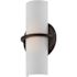Glomar Mark 60-Watt Aged Bronze Integrated LED Sconce