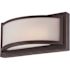 SATCO Duranna 50-Watt Georgetown Bronze Integrated LED Sconce