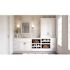 Hampton Bay Shaker 9 in. W x 24 in. D x 34.5 in. H Assembled Base Kitchen Cabinet in Satin White