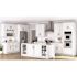 Shaker 36 in. W x 24 in. D x 34.5 in. H Assembled Accessible ADA Sink Base Kitchen Cabinet in Satin White without Shelf