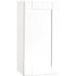 Hampton Bay Shaker 15 in. W x 12 in. D x 30 in. H Assembled Wall Kitchen Cabinet in Satin White