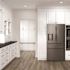 Hampton Bay Shaker 36 in. W x 12 in. D x 30 in. H Assembled Wall Kitchen Cabinet in Satin White