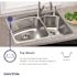 Elkay Dayton All-in-One Drop-In Stainless Steel 15 in. 2-Hole Drop-in Single Bowl Bar Sink with Faucet and Drain