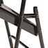 National Public Seating Black Metal Stackable Folding Chair (Set of 4)