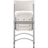 National Public Seating Grey Plastic Seat Outdoor Safe Folding Chair (Set of 4)