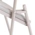 National Public Seating Grey Plastic Seat Stackable Outdoor Safe Folding Chair (Set of 4)