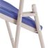 National Public Seating Blue Plastic Seat Stackable Outdoor Safe Folding Chair (Set of 4)