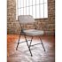 National Public Seating Charcoal Fabric Padded Seat Folding Chair (Set of 2)