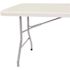 National Public Seating 96 in. Grey Plastic Folding Banquet Table