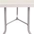 National Public Seating 96 in. Grey Plastic Folding Banquet Table