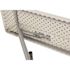 National Public Seating 60 in. Grey Plastic Smooth Surface Folding Seminar Table