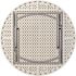 National Public Seating 60 in. Grey Plastic Round Folding Banquet Table