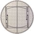 National Public Seating 71 in. Grey Plastic Round Folding Banquet. Table