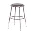 NATIONAL PUBLIC SEATING STOOL W/PAD SEAT ADJ 19-27