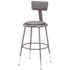 NATIONAL PUBLIC SEATING STL W/PAD ST&BKRST ADJ 19-27