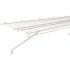 ClosetMaid SuperSlide 144 in. L x 16 in. D White Ventilated Wire Closet Shelf