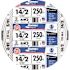 Southwire 250 ft. 14/2 Solid Romex SIMpull CU NM-B W/G Wire