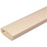 Legrand Wiremold 800-Volt Raceway Base and Cover Non-Metallic Single-Channel in White