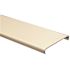 Legrand Wiremold 2400-Volt 5 ft. Raceway Cover Steel with Dual-Channel, Ivory