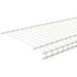 ClosetMaid SuperSlide 72 in. L x 12 in. D White Wire Closet Shelf
