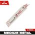 Milwaukee 6 in. 18 TPI TORCH Thick Metal Cutting SAWZALL Reciprocating Saw Blades (5-Pack)