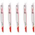 Milwaukee 9 in. 5 Teeth AX Nail Embedded Wood Cutting SAWZALL Reciprocating Saw Blades (5-Pack)