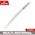 Milwaukee 12 in. 8/12 TPI Multi-Material Cutting SAWZALL Reciprocating Saw Blades (5-Pack)